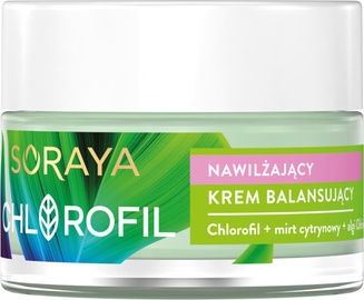 Крем для лица для женщин Soraya Chlorophyll, 50 мл