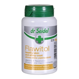 Barības piedevas suņiem Dr Seidel Flawitol Healthy Skin & Shiny Coat 60tbs