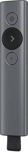 Пульт для презентаций Logitech, серый
