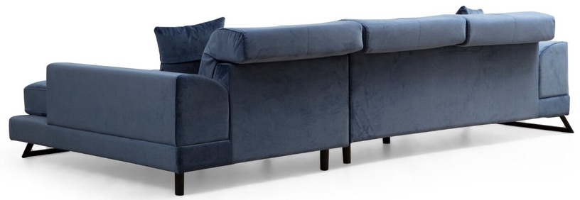 Stūra dīvāns Hanah Home Frido, tumši zila, labais, 190 x 308 cm x 92 cm
