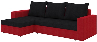Nurgadiivan Livio Alova 04, Alova 46, must/punane, 150 x 237 cm x 90 cm