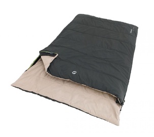 Спальный мешок Outwell Celestial Lux Double, коричневый/черный, 225 см