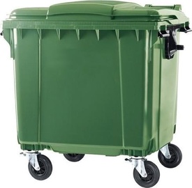 Väliprügikast Otto, roheline, 1100 l