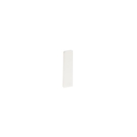 Окончание плинтуса Cezar MasterLine W-PS-ZLPML60-MR9003, 1.6 см x 6 см x 1.5 см, белый, 2 шт.