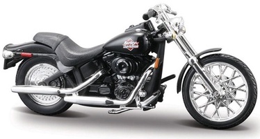 Rotaļu motocikls Maisto Harley Davidson 062967, sudraba/melna