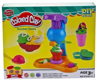 Аксессуары для пластилина Elephant Toys Ice Cream Machine F018-11, многоцветный