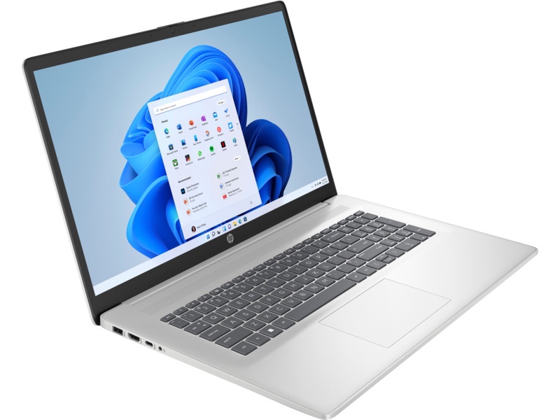 Sülearvuti HP Laptop 17-cp2009ny, AMD Ryzen™ 3 7320U, 8 GB, 256 GB, 17.3 ", AMD Radeon Graphics, hõbe, en