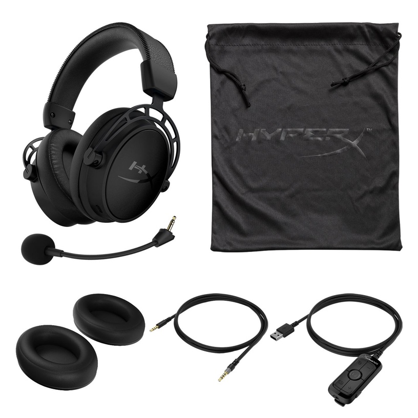 Vadu spēļu austiņas HP HyperX Cloud Alpha S HyperX Cloud Alpha S, melna