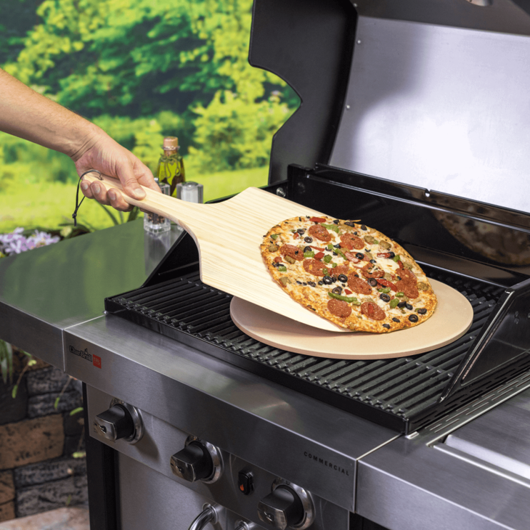 Picas akmens Char-Broil Pizza Stone Kit 140513, 38.1 cm x 38.1 cm