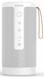 Bezvadu skaļrunis Savio BS-03, balta, 10 W