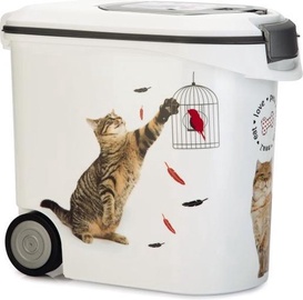 Коробка для корма для домашних животных Curver Croquettes Love Pets, 35 л, 49 см x 28 см