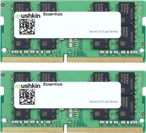 Operatīvā atmiņa (RAM) Mushkin MES4S320NF8GX2, DDR4 (SO-DIMM), 16 GB, 3200 MHz