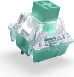 Выключатель Xtrfy Kailh Box Glazed Green Switch Set 35-pack, 0.050 кг, зеленый