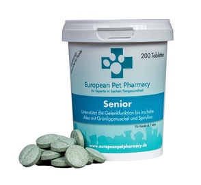 Витамины European Pet Pharmacy Senior, 200 шт.
