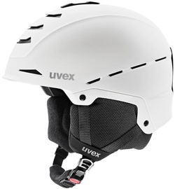 Лыжный шлем Uvex Legend 2.0, белый/черный, 52-55 cm