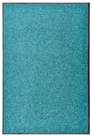 Придверный коврик VLX Washable 323458, циановый (cyan), 900 мм x 600 мм x 9 мм