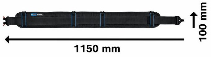 Ремень Bosch Belt 93 Professional S/M, 1150 мм x 100 мм x 10 мм, полиэстер