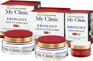 Sejas kopšanas līdzekļu komplekts sievietēm Janda My Clinic Kriology 60+, 115 ml, sievietēm
