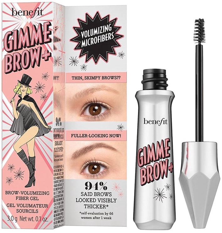 Kulmugeel Benefit Gimme Brow+ 6 Warm Black Brown, 3 g