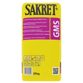 Клей для газобетона и силикатных блоков блоков Sakret GMS, 25 кг