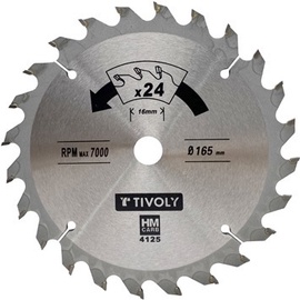 Griešanas disks Tivoly Circular Saw Blade, 210 mm x 30 mm