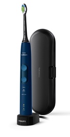 Электрическая зубная щетка Philips HX6851/53, синий/черный
