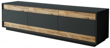 TV-laud Kalune Design FR4 AA, pruun/hall, 1800 mm x 448 mm x 486 mm