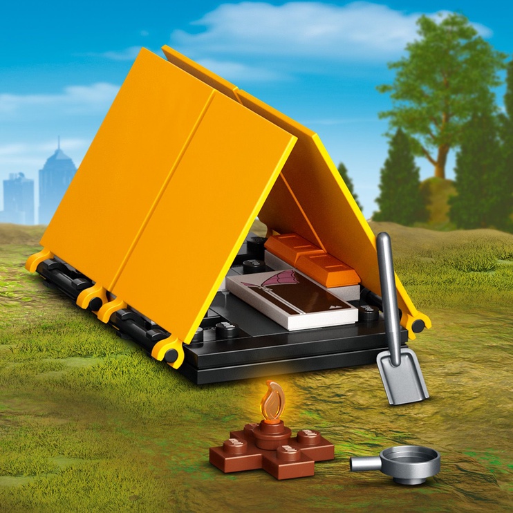 Konstruktors LEGO® City Piedzīvojumi ar 4x4 bezceļu auto 60387, 252 gab.