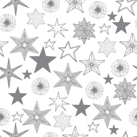 Pabersalvrätikud Daisy, 330 mm x 330 mm, mitmevärviline, 20 tk