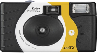 Lintkaamera Kodak Tri-X 400 Black & White 400/27 Single Use, valge/must/kollane