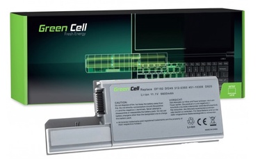 Sülearvutiaku Green Cell DE34, 6.6 Ah, Li-Ion