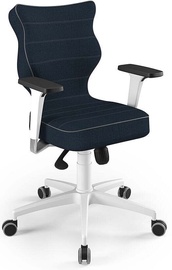 Biroja krēsls Perto TW24, zila/balta