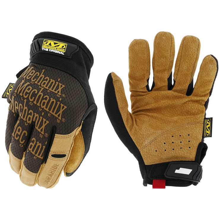 Рабочие перчатки перчатки Mechanix Wear The original, натуральная кожа, коричневый, M