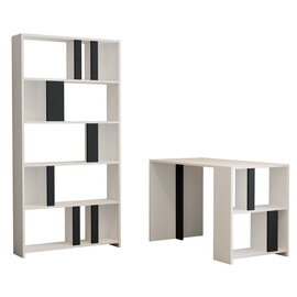 Rakstāmgalds Kalune Design Lima 845HCT3845, balta/antracīta