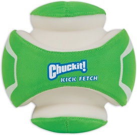 Rotaļlieta sunim Chuckit Kick Fetch Max Glow, balta/zaļa