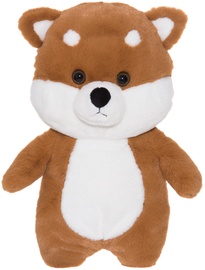 Pliušinis žaislas Bear, rudas/baltas, 37 cm