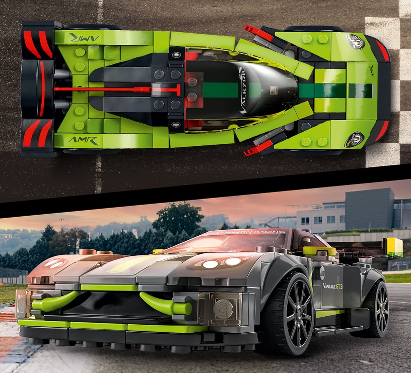 Конструктор LEGO® Speed Champions Aston Martin Valkyrie AMR Pro и Aston Martin Vantage GT3 GT3 76910