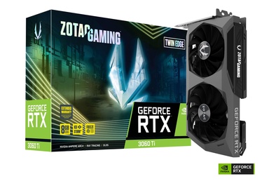 Videokarte Zotac GeForce RTX 3060 Ti Twin Edge ZT-A30620E-10P, 8 GB, GDDR6X