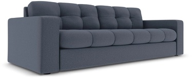 Dīvāns Micadoni Home Justin Velvet, tumši zila, 202 x 90 cm x 72 cm