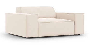 Atzveltnes krēsls Micadoni Home Jodie Velvet, bēša, 102 cm x 124 cm x 70 cm