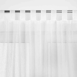 Дневные шторы Homede Kresz, белый, 140 см x 240 см