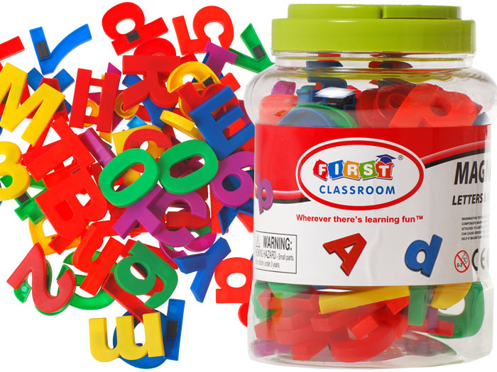 Lavinimo žaislas First Classroom Letters And Numbers, 4 cm 1a.lt