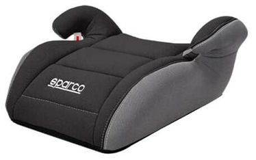 Bērnu autokrēsls- paaugstinājums Sparco F100K, melna/pelēka, 15 - 36 kg