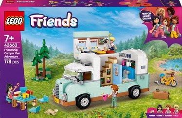 Konstruktor LEGO® Friends Sõpruse autosuvila seiklus 42663, 778 tk