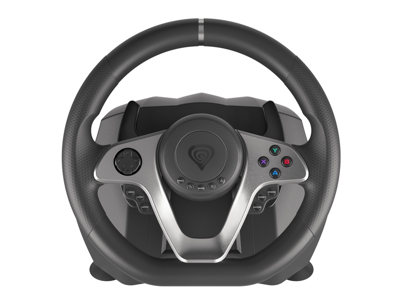 Игровой руль Genesis Seaborg 400, серебристый/черный