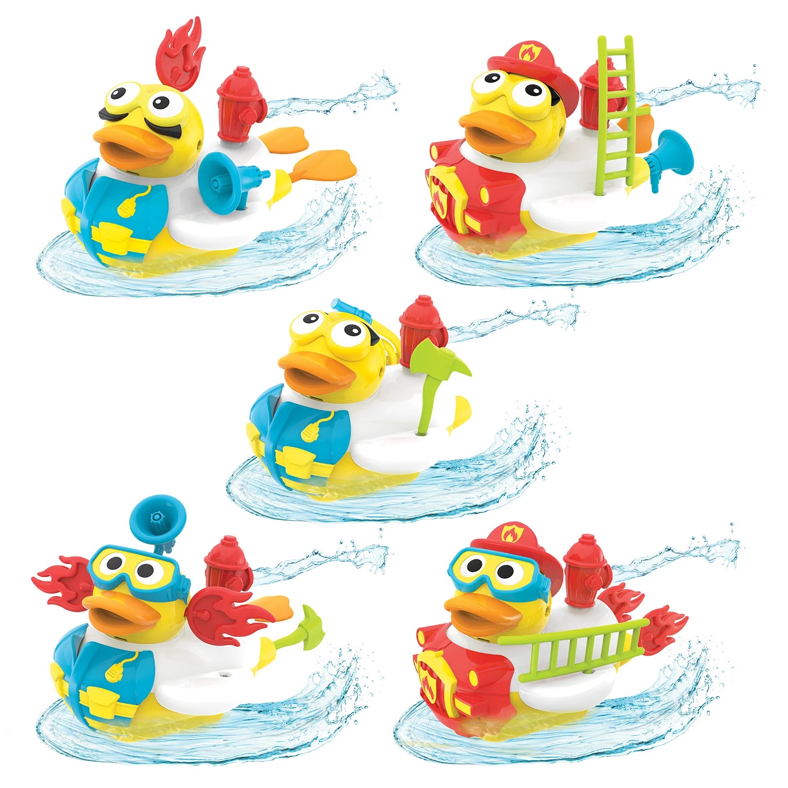 yookidoo jet duck bath toy