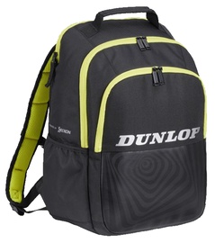 Sporta soma Dunlop SX Performance, melna/dzeltena, 30 l, 48 cm x 24 cm x 34 cm