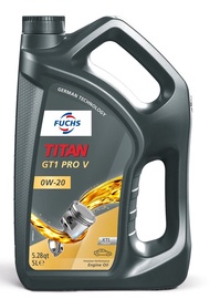 Mootoriõli Fuchs Titan GT1 Pro V 0W - 20, sünteetiline, sõiduautole, 5 l