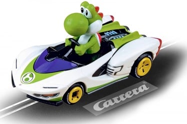 Žaislinis automobilis Carrera Nintendo Mario Kart P-Wing Yoshi 20064183, įvairių spalvų