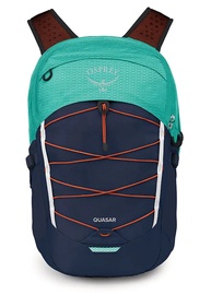 Туристический рюкзак Osprey Quasar, синий/зеленый, 26 л, 13″